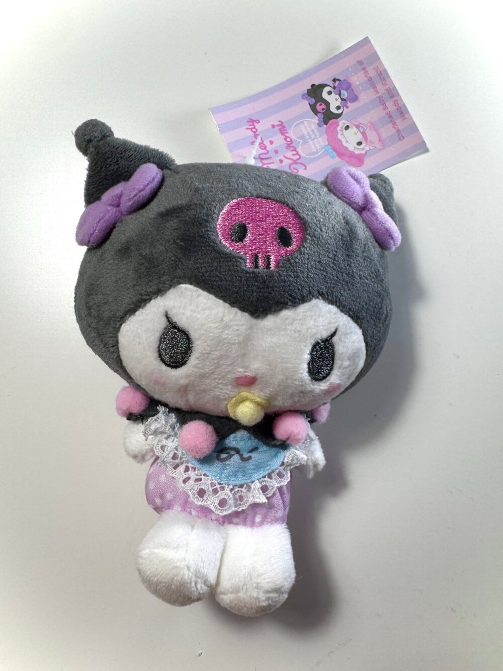 NWT Sanrio Kuromi Baby Mascot Plush